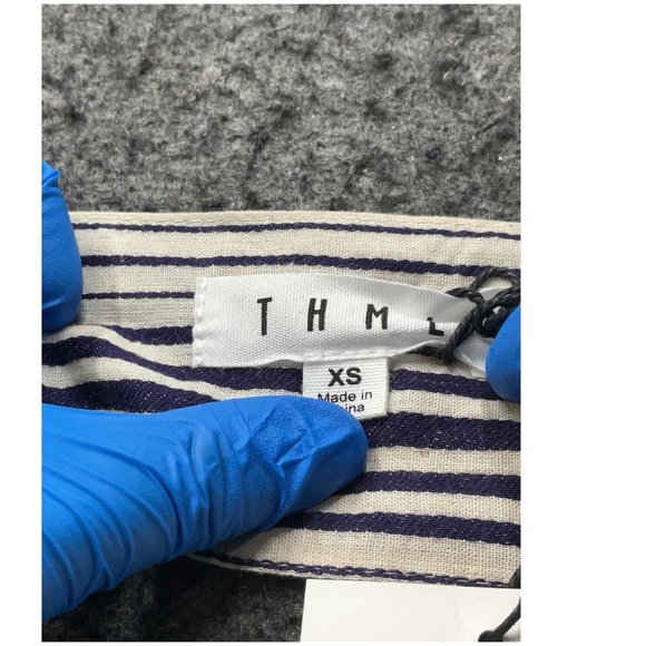 Red Colorblock Sleeveless Geometric Dress Cut-out Back THML - Picture 7 of 8